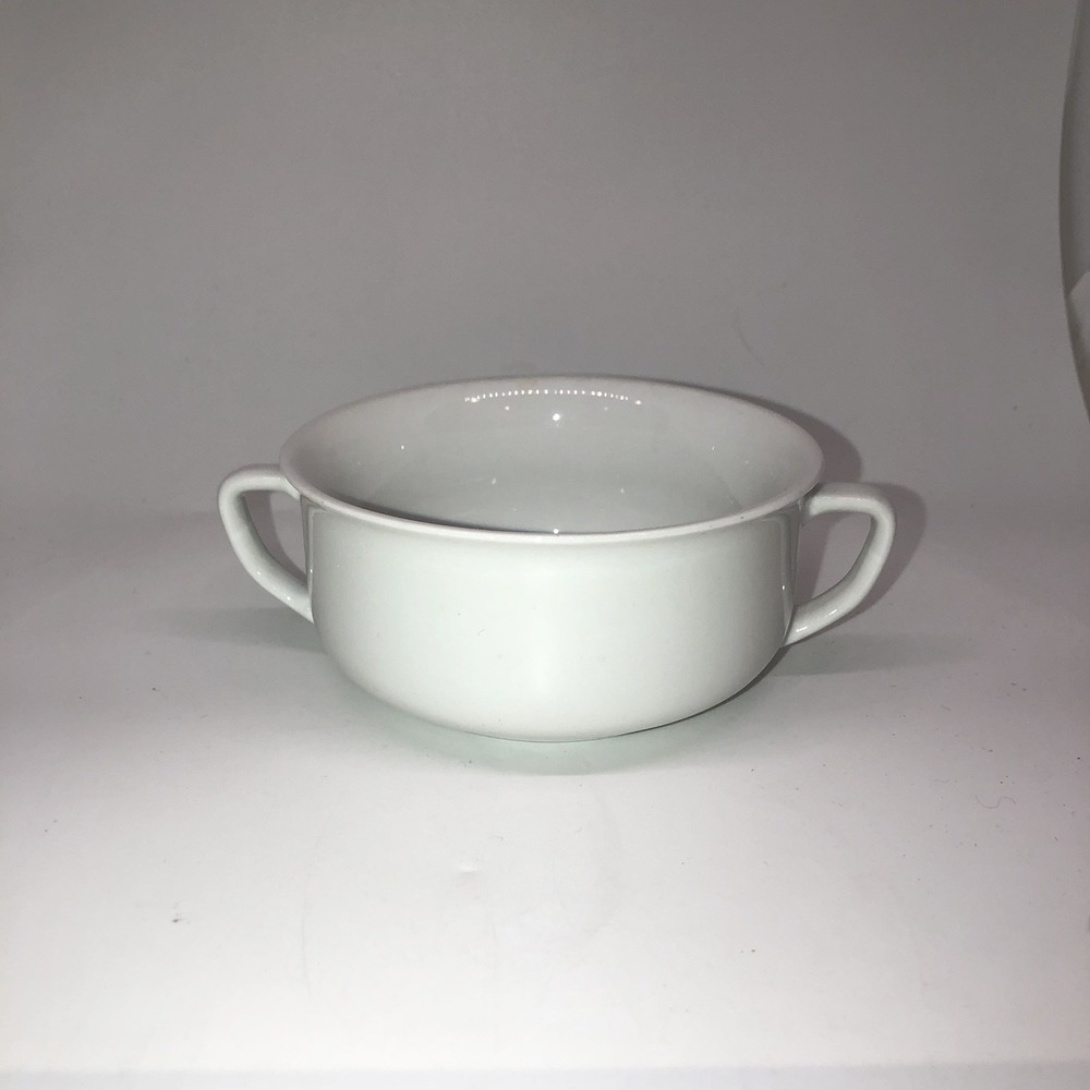 Williams Sonoma Essential White  Soup Bowl Double Handles